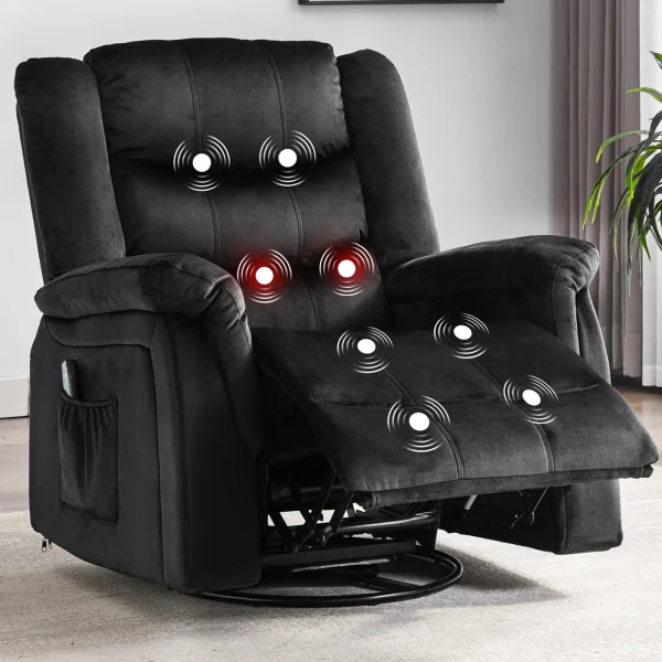Recliner Chair Massage Rocker with Heat and Massage