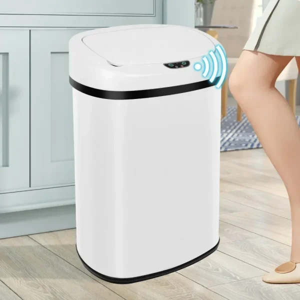 13-Gallon Trash Automatic Touch