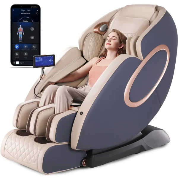 APP Control 4D Massage Chairs Full Body Shiatsu Recliner