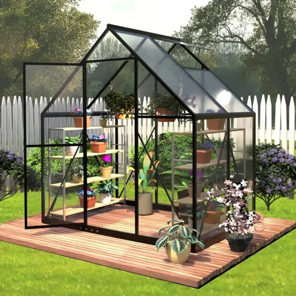 6 x 4 FT Greenhouse Winter Greenhouses