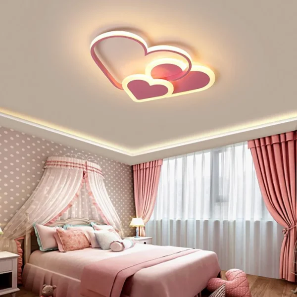 LED Ceiling Lighting Heart Shape