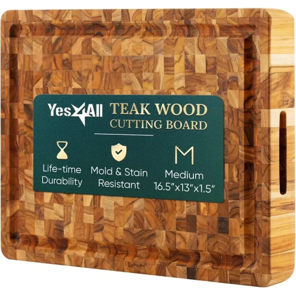 Durable Teak Cutting Boards for Kitchen