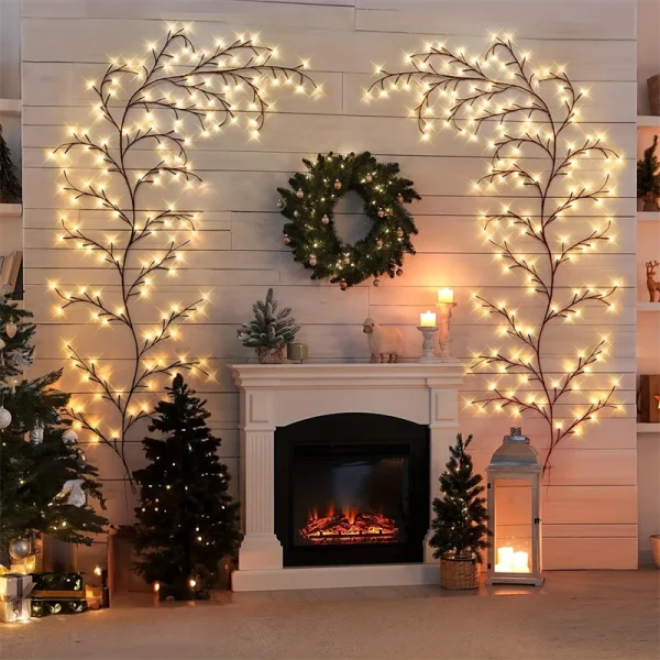 96/72-LED Flexible Willow Vine Lights