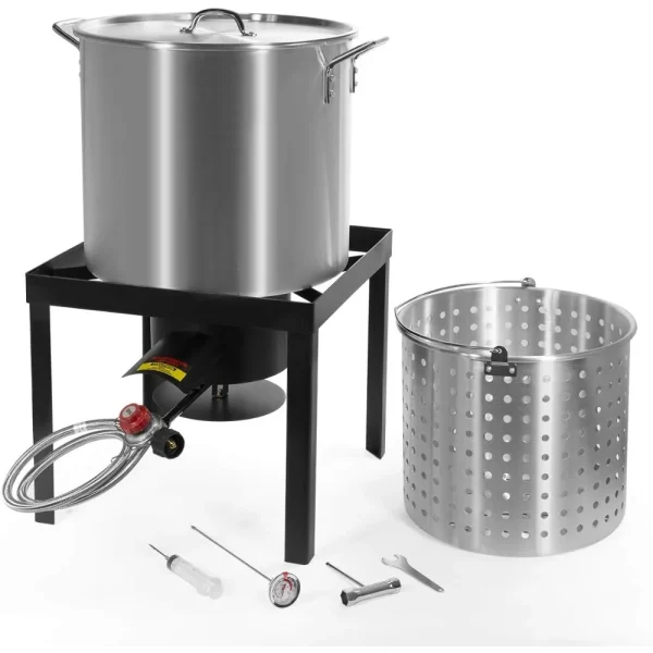 64-Quart Aluminum Turkey Deep Fryer