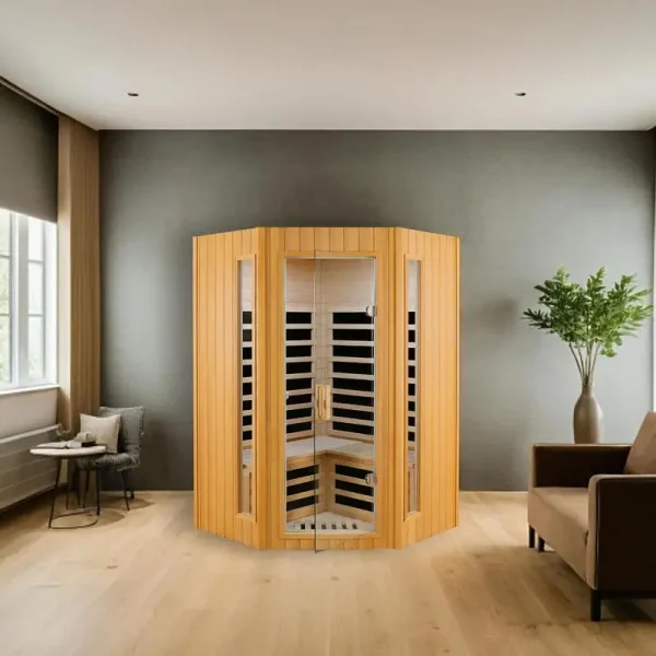 2-Person Indoor Far Infrared Sauna Room for Relaxation & Wellness