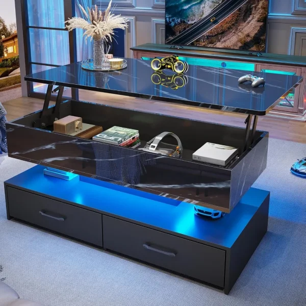 40 Lift Top Coffee Table, Coffee Tables with Storage
